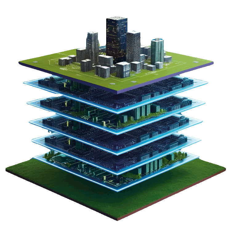 Gemelo Digital - Capas de un edificio